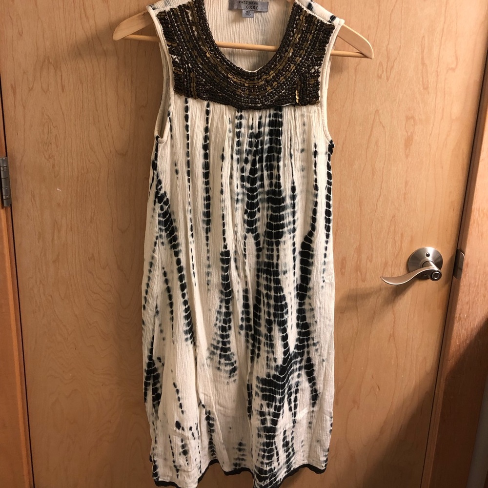 Ruff Hewn Grey tie dye Dress